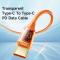 MCDODO Mcdodo 1.2m 100W PD USB-C - USB-C Kabel Orange