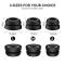 AHASTYLE AHASTYLE Galaxy Buds Pro 3 Öronpluggar 3-pack Svart