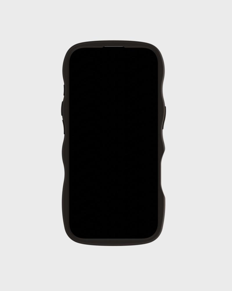 holdit holdit iPhone 16 Pro Max Skal Wavy Svart/Transparent