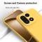  OnePlus 15 Skal Liquid Silikon Gul