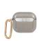 Guess Guess AirPods 3 Skal 4G TPU Glitter Karbinhake Svart