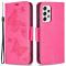  Samsung Galaxy A53 5G Fodral Tryckta Fjärilar Rosa