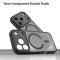  iPhone 17 Pro Skal MagSafe Hybrid Svart