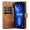 DG.MING DG.MING iPhone 14 Pro 2in1 Magnet Fodral / Skal Brun