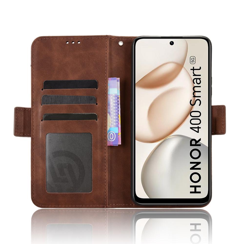  Honor 400 Smart Fodral Med Avtagbart Kortfodral Brun