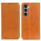  Motorola Moto G200 Fodral Flip Läder Brun