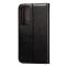  Samsung Galaxy S21 Plus - Solid Läder Fodral - Svart