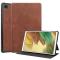  Samsung Galaxy Tab A7 Lite 8.7 - Shockproof Case Stand Fodral - Brun