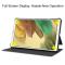  Samsung Galaxy Tab A7 Lite 8.7 - Shockproof Case Stand Fodral - Brun