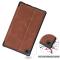  Samsung Galaxy Tab A7 Lite 8.7 - Shockproof Case Stand Fodral - Brun