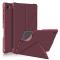  Samsung Galaxy Tab A7 Lite 8.7 - Origami Case Stand Fodral - Vinröd