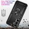  Samsung Galaxy S24 Plus Skal Ring Armor Hybrid Svart