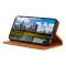  Motorola Moto G200 Fodral Flip Läder Brun