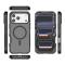  iPhone 17 Pro Skal MagSafe Shockproof Hybrid Svart