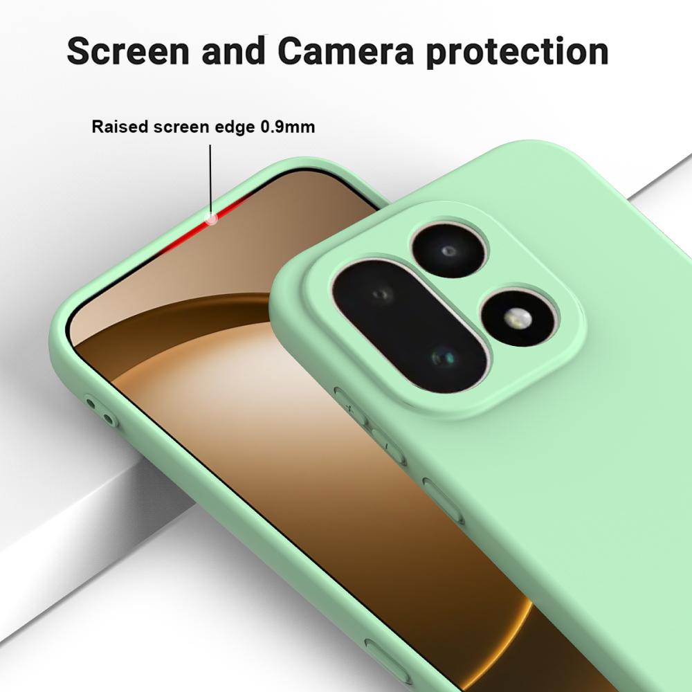  OnePlus 15 Skal Liquid Silikon Grön