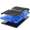  Samsung Galaxy Tab A7 Lite 8.7 - Rugged Kickstand Armor Skal - Blå