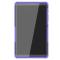  Samsung Galaxy Tab A7 Lite 8.7 - Rugged Kickstand Armor Skal - Lila