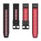  Garmin Fenix 22 mm Armband Quick Release Silikon Svart