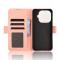  Xiaomi 15T Pro Fodral Med Avtagbart Kortfack Rosa