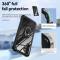  Samsung Galaxy A16/A26 5G Skal Shockproof Ring Hybrid Svart