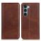  Motorola Moto G200 Fodral Flip Läder Brun