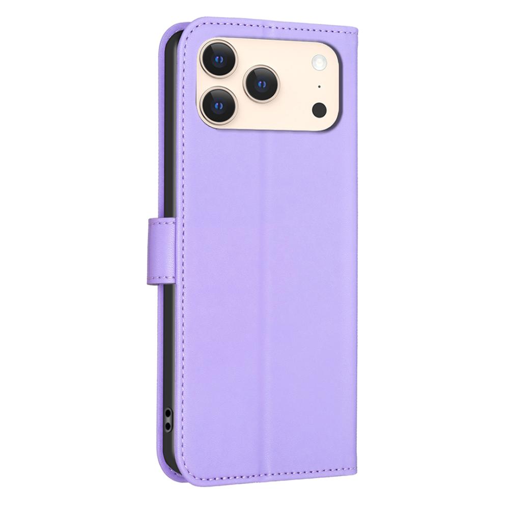  iPhone 17 Pro Max Fodral Med Blommigt Tryck Lila
