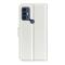  TCL 305 (2022) Fodral Litchi Läder Vit