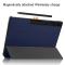 Samsung Galaxy Tab S9 Ultra Fodral Tri-Fold Läder Blå