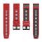  Garmin Fenix 22 mm Armband Quick Release Silikon Röd