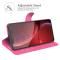  iPhone 13 Pro Max Fodral Litchi Läder Rosa
