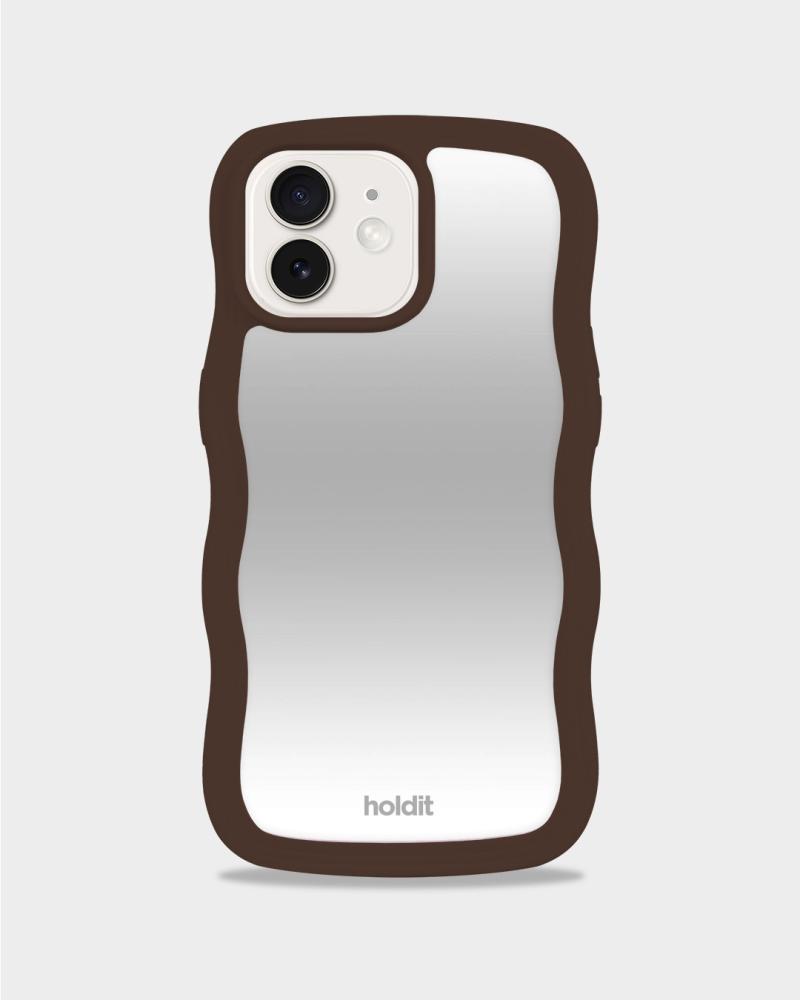 holdit holdit iPhone 15 / 14 / 13 Skal Wavy Chocolate/Mir