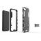  iPhone 7/8/SE Skal Hybrid Armor Kickstand Navy Blue