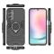  Samsung Galaxy A25 5G Skal Ring Hybrid Armor Svart