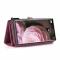 CASEME Samsung Galaxy S21 Plus - CASEME 2-i-1 Multifunktionellt Plånboksfodral - Röd