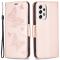  Samsung Galaxy A53 5G Fodral Tryckta Fjärilar Roséguld