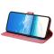  Samsung Galaxy A07 Fodral Med Fjäril Tryck Rosa