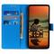  Sony Xperia 1 VI Litchi Läder Fodral Blå