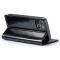 CASEME CASEME iPhone 15 Plus Fodral Oil Wax Flip Svart