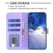  iPhone 17 Pro Max Fodral Med Blommigt Tryck Lila