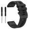  Garmin Fenix 26 mm Armband Quick Release Silikon Svart