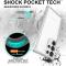  Samsung Galaxy S23 Ultra Skal Shockproof Hybrid Transparent