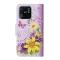  Xiaomi Redmi 10C Fodral Med Tryck Gul Blomma/Fjäril