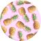 PopSockets PopSockets Basic Grip Med Ställfunktion Pineapple Palooza
