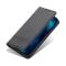 AZNS AZNS iPhone 14 Fodral Flip Läder Svart
