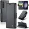 CASEME CASEME Galaxy S24 Fodral RFID Slim Läder Svart