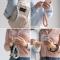 Ringke Ringke Handledsrem Holder & Puffer Hand Strap Floral Pink
