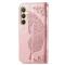  Samsung Galaxy S24 Plus Fodral Big Butterfly Roséguld