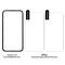 NORTHJO NORTHJO iPhone 16 Pro Skärmskydd Härdat Glas 2-PACK inkl. Ram