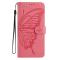  Motorola Moto G56 5G Fodral Fjäril Tryck Rosa