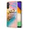  Samsung Galaxy A54 5G Skal Marmor TPU Never Stop Dreaming